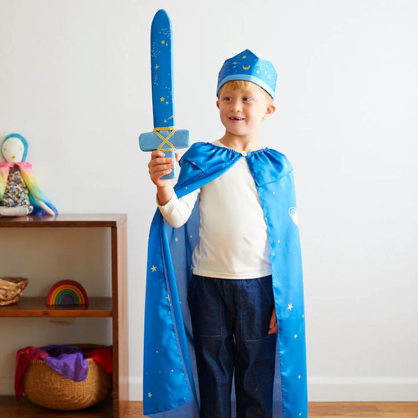 Sarah's Silks Star Cape - Mulberry Silk Dress-Up Costume