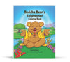 Buddha Bear's Enlightenment Coloring Book cover illustrated by Guy Gilchrist on eco-friendly lokta bark paper