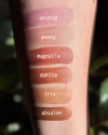 Close-up of Absalon tallow lip and cheek tint pan showing rich buildable color and clean ingredients