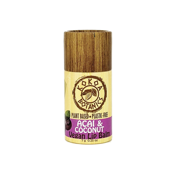 Nourish & protect your lips with Acai & Coconut Vegan Lip Balm by Kokoabotanics! Made with natural ingredients & plastic-free packaging, it's perfect for healthy, hydrated lips. Shop now & join the sustainable beauty movement!