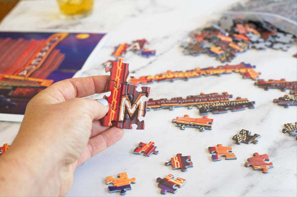 Alameda Theatre 500-Piece Jigsaw Puzzle by Larry Hausen