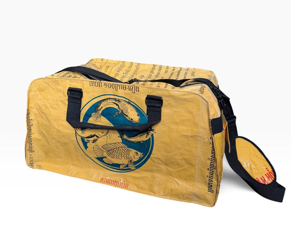 TORRAIN Medium Duffel Bag – Upcycled & Recycled Travel Bag
