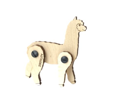 Build your own adorable 3D Alpaca! This fun and educational puzzle is perfect for kids and adults alike. Made from sustainable materials and crafted with care.