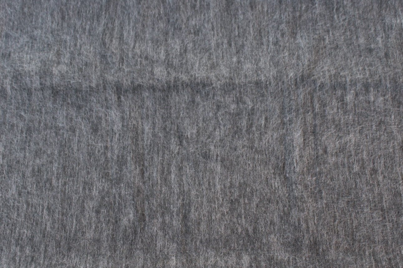 Close-up of gray fabric texture