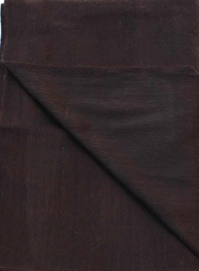 Close-up of brown fabric with a subtle pattern