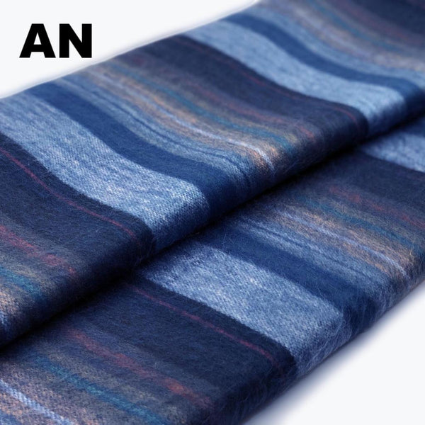 Striped Alpaca Bed Blanket – Soft, Warm & Lightweight | Purely Alpaca