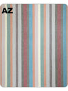 Striped Alpaca Bed Blanket – Soft, Warm & Lightweight | Purely Alpaca