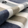 Striped Alpaca Bed Blanket – Soft, Warm & Lightweight | Purely Alpaca