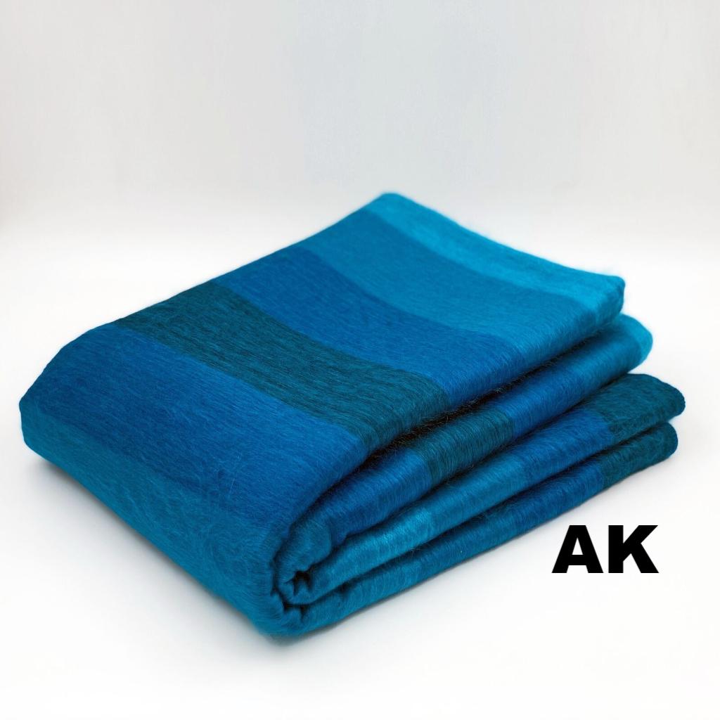 Striped Alpaca Bed Blanket – Soft, Warm & Lightweight | Purely Alpaca