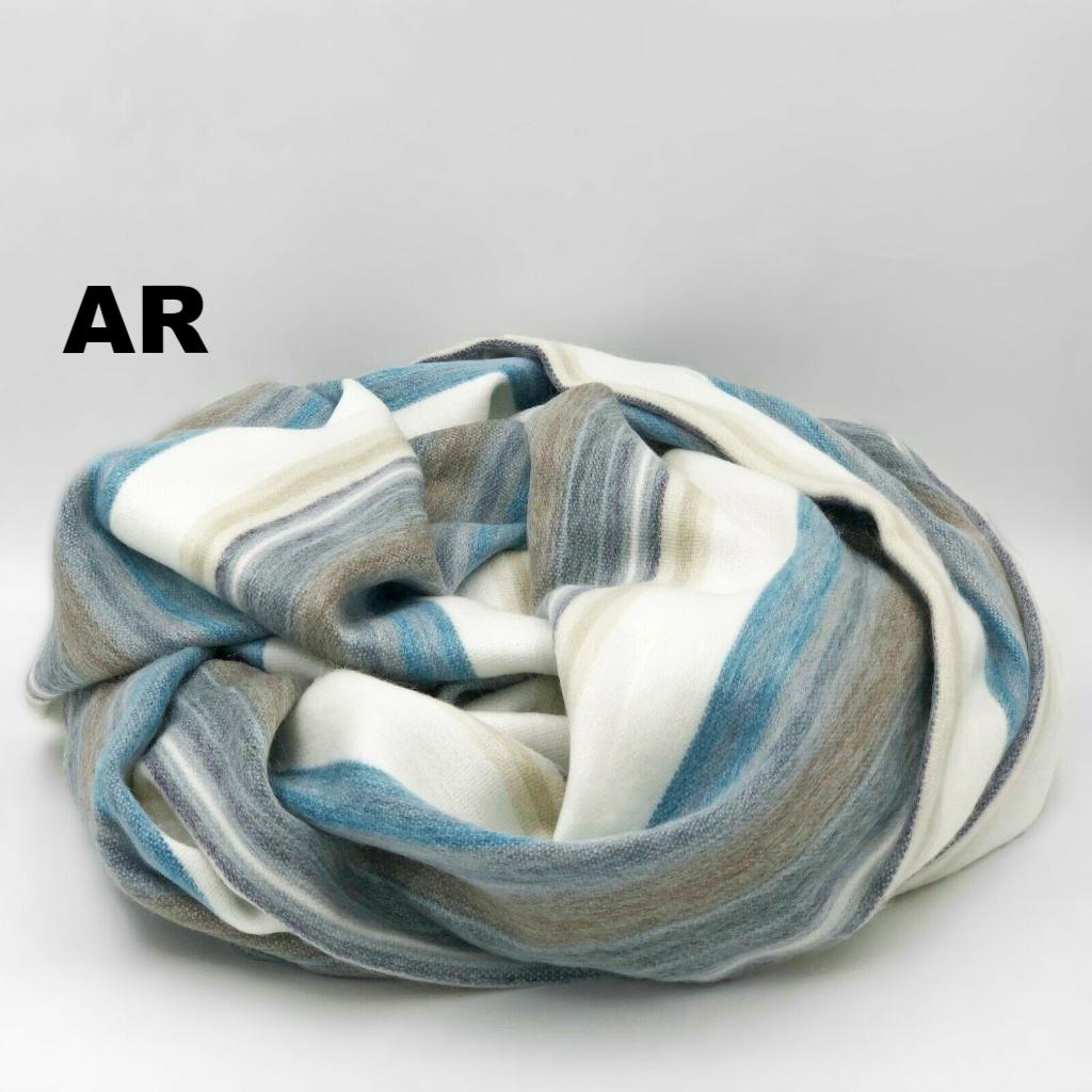 Striped Alpaca Bed Blanket – Soft, Warm & Lightweight | Purely Alpaca