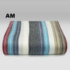 Striped Alpaca Bed Blanket – Soft, Warm & Lightweight | Purely Alpaca