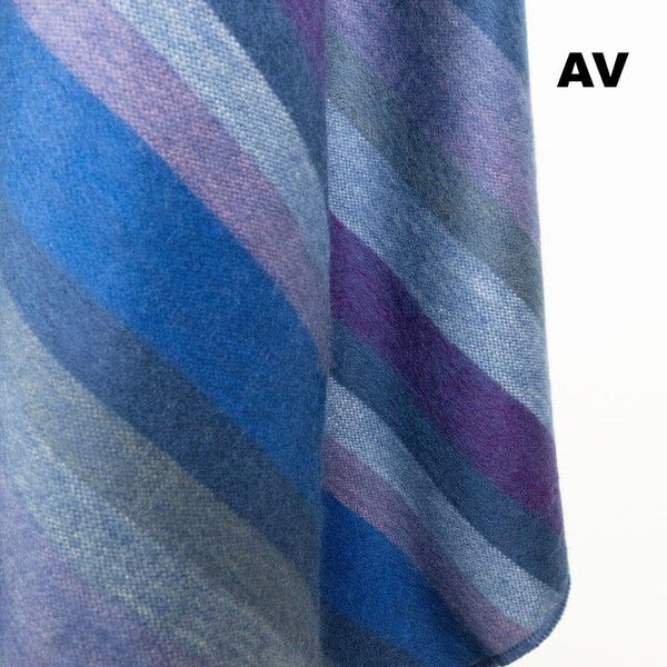 Striped Alpaca Bed Blanket – Soft, Warm & Lightweight | Purely Alpaca
