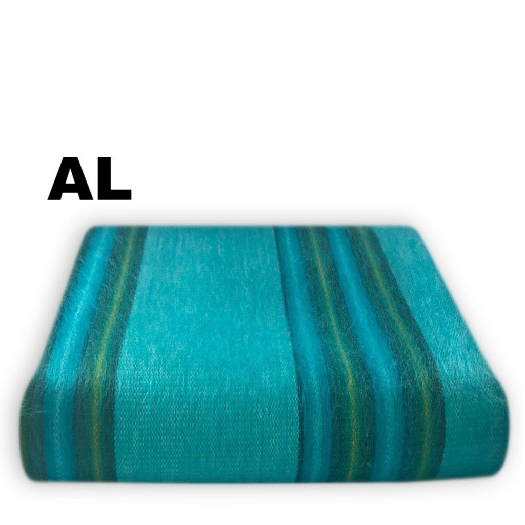 Striped Alpaca Bed Blanket – Soft, Warm & Lightweight | Purely Alpaca