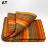 Striped Alpaca Bed Blanket – Soft, Warm & Lightweight | Purely Alpaca