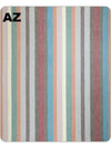 Striped Alpaca Bed Blanket – Soft, Warm & Lightweight | Purely Alpaca