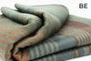 Striped Alpaca Bed Blanket – Soft, Warm & Lightweight | Purely Alpaca