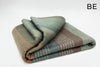Striped Alpaca Bed Blanket – Soft, Warm & Lightweight | Purely Alpaca