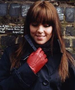 Alpaca Knit Lined Cowhide Leather Gloves | Made in the USA