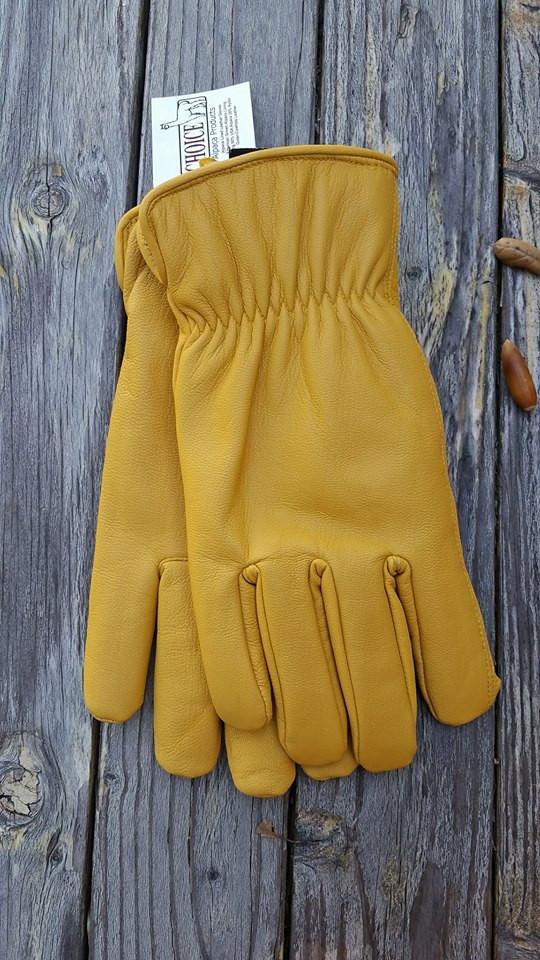 Alpaca Knit Lined Cowhide Leather Gloves | Made in the USA