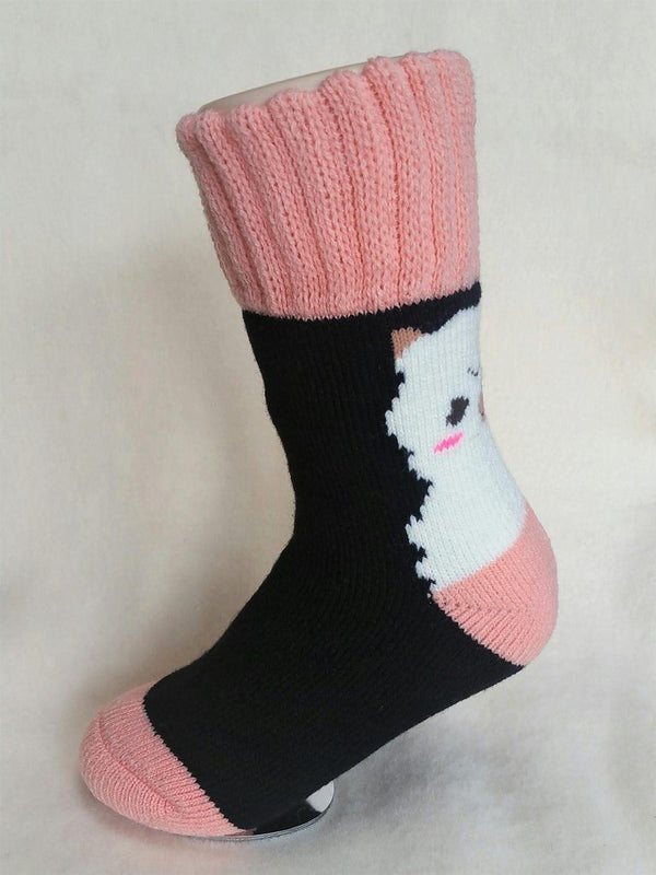 Experience ultimate comfort with our Alpaca Slumber Socks. These soft and cozy socks are perfect for relaxing at home.