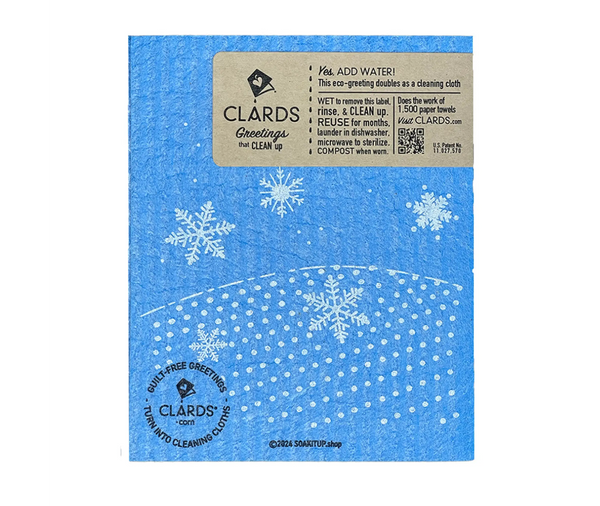 Amazing What a Few Flakes Can Do Snowman Clards