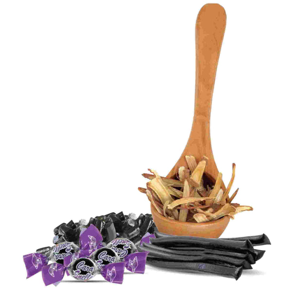 Andy Anand sugar-free Australian licorice hard candy 7 oz — bold flavour, clean ingredients, great gift for licorice lovers
