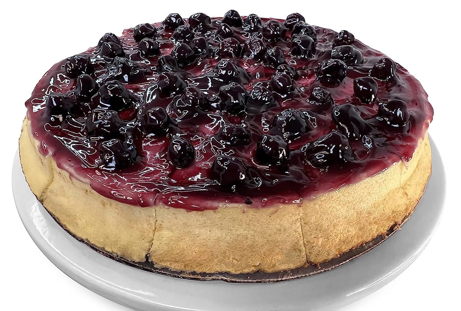Andy Anand sugar-free blueberry cheesecake in elegant gift box, perfect birthday gift for diabetics and keto dieters