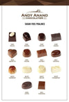 Chef Collection Sugar Free Chocolate Truffles: 15-Piece Artisan Belgian Dark Chocolate Gift Box