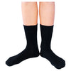Close-up of Remedywear kids socks showing reinforced heel and toe for scratch protection on sensitive skin