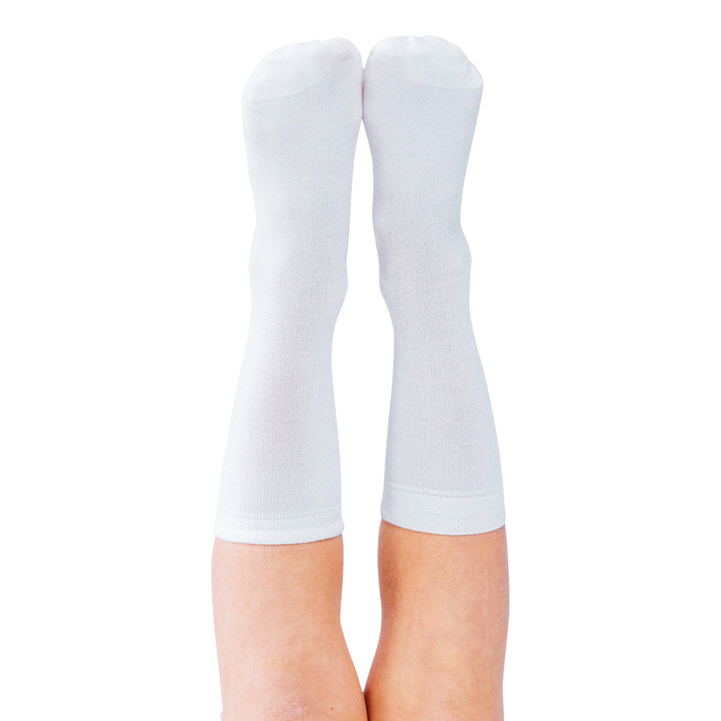 Remedywear kids eczema socks in TENCEL and zinc fabric, mid-calf length for children up to 8 years