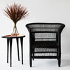 Malawi Cane Chair - Black