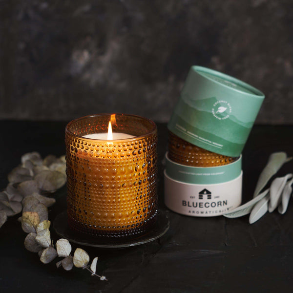 Aromática clean scented candles in coconut wax by Bluecorn Candles – full collection