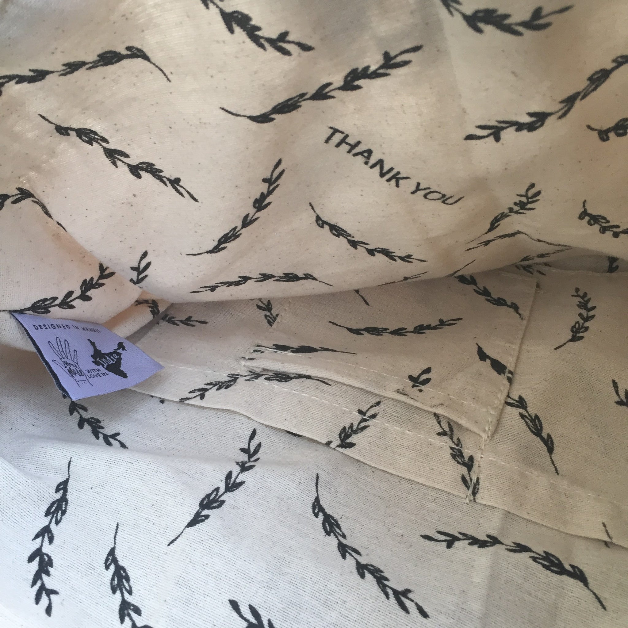 Artist Series Rice Bag – Upcycled Jute, Fair Trade Gift