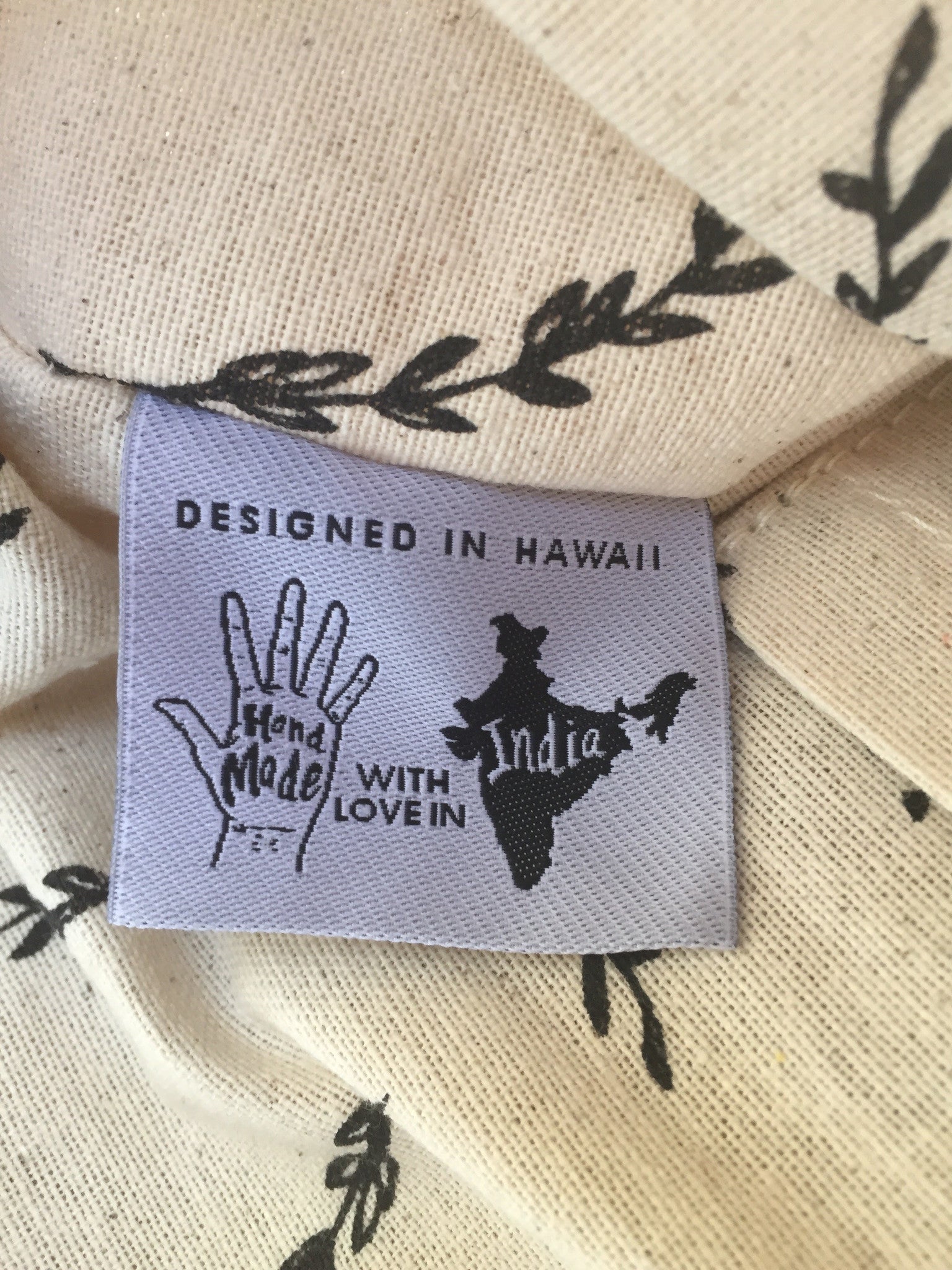 Artist Series Rice Bag – Upcycled Jute, Fair Trade Gift