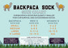 BACKPACA Lightweight Hiker Alpaca Ankle Socks