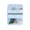 Seattle Seed Co. microgreens growing kit packaging on a white background