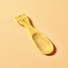 Set of Bamboo Animal Kids Spoons displayed together
