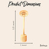 Bamboo Honey Dipper Wand