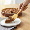 Bamboo Serving Spatula shown serving a slice of cake