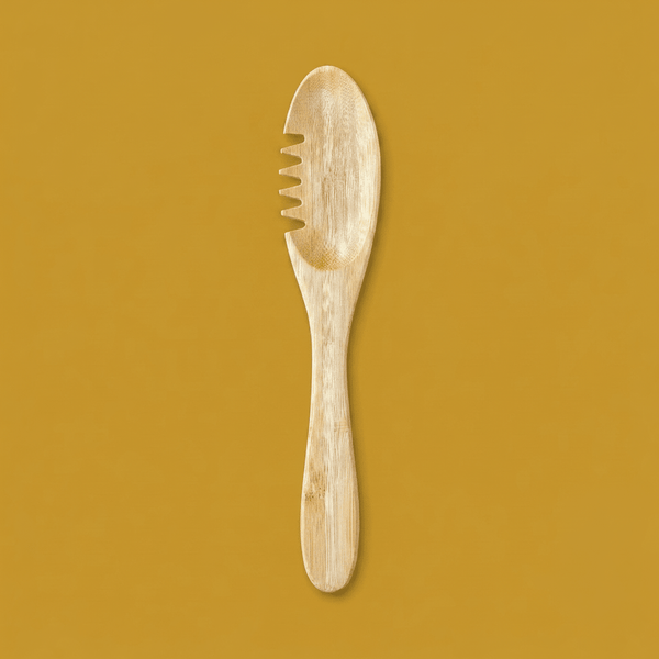 Bamboo Serving Utensil Spoon made from sustainable bamboo