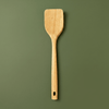 Bamboo Spatula kitchen utensil with straight-edge design