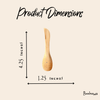 Bamboo Spreading Knife for kitchen use