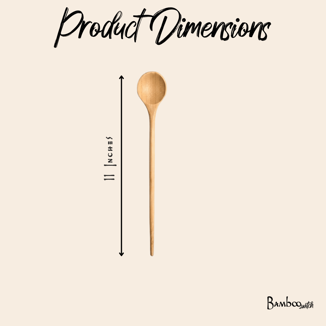 Bamboo Stir Spoon large size product view