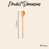 Bamboo Stir Spoon large size product view