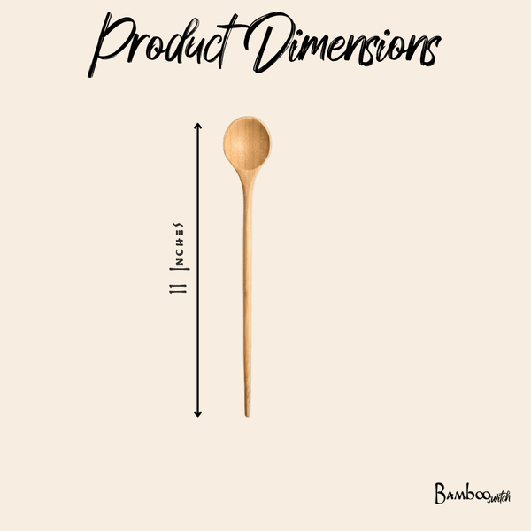Bamboo Stir Spoon large size product view