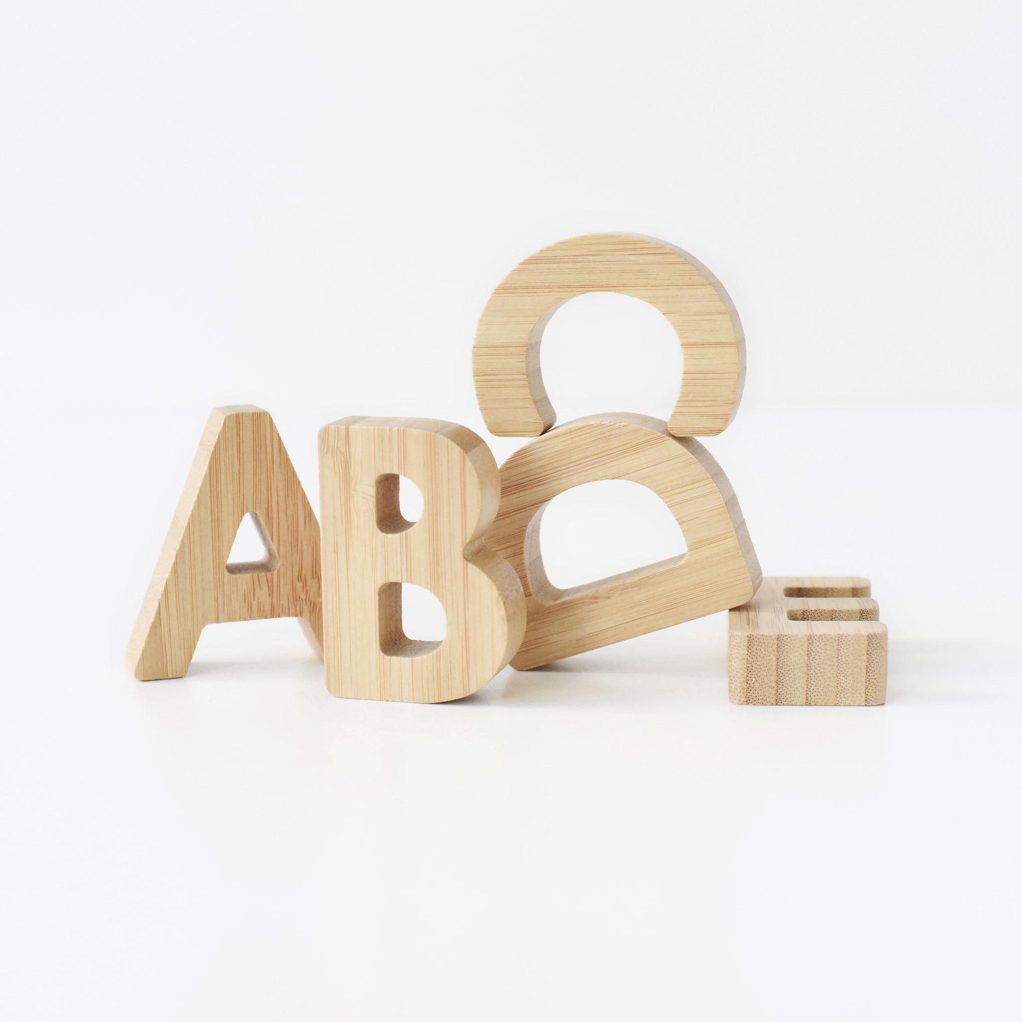 Bamboo Alphabet Set – Sustainable Letter Learning Toy for Kids