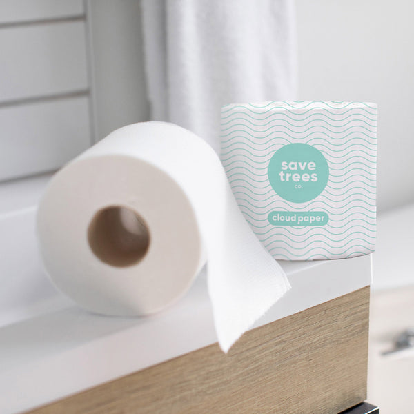 Cloud Paper Premium Bulk Bamboo Toilet Paper offers unmatched softness, strength, & sustainability! Made from eco-friendly bamboo, it's unbleached, toxin-free, & gentle on your skin. Enjoy bulk savings, plastic-free packaging, & free shipping with our subscription. Upgrade your bathroom & the planet - shop now!