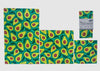 Meli Wraps Avocado Print beeswax food wrap product label