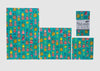 Label detail on Meli Wraps Pineapple Print beeswax food wrap packaging