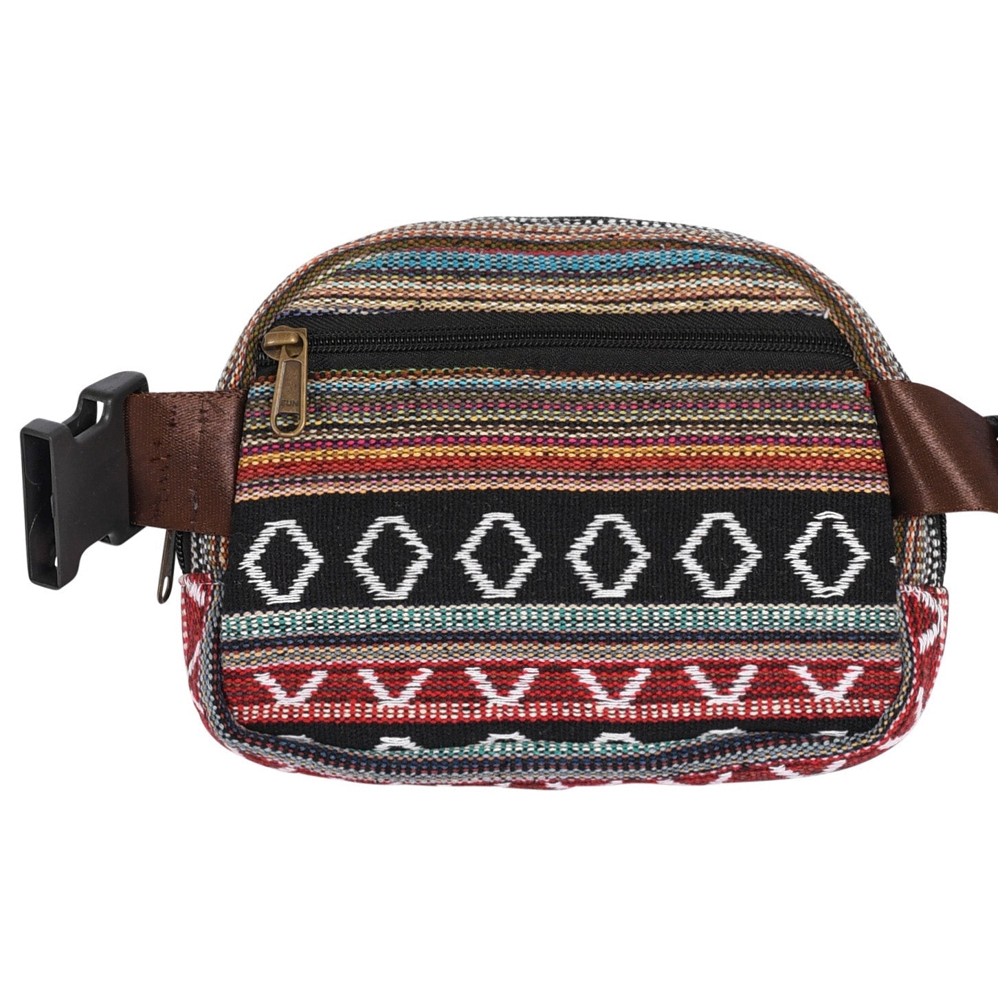 Belt Hip Pack - Upcycled Jute Fanny Pack by Rice Love